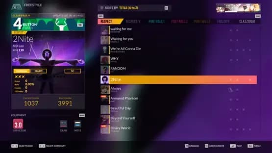 DJMax Respect V — Screenshots