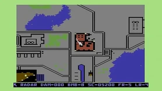 Raid on Bungeling Bay — Screenshoty