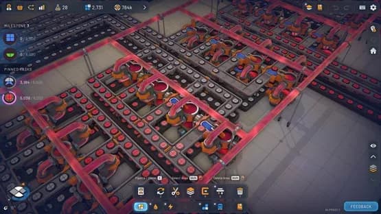 Shapez 2: Factory — Screenshoty