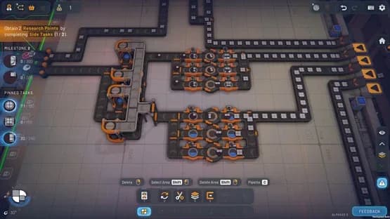 Shapez 2: Factory — Screenshoty
