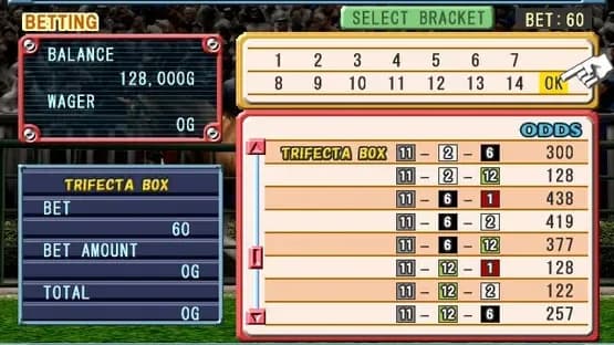 Gallop Racer 2004 — Screenshots