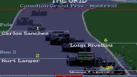 World Circuit: The Grand Prix Race Simulation — Screenshots