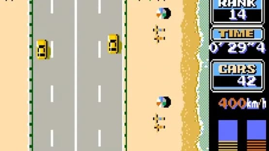 Road Fighter — Screenshoty