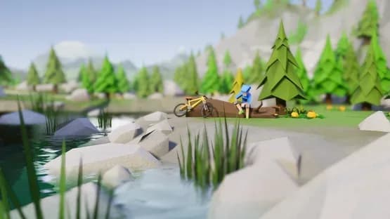 Lonely Mountains: Downhill — Screenshoty