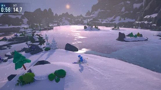 Lonely Mountains: Snow Riders — Screenshoty