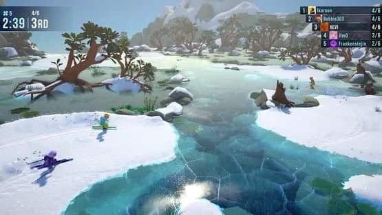Lonely Mountains: Snow Riders — Screenshoty