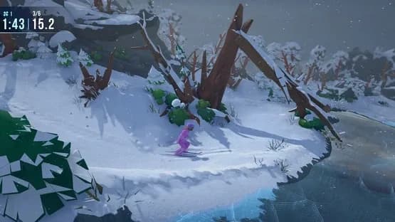 Lonely Mountains: Snow Riders — Screenshoty