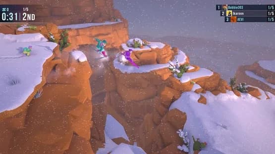 Lonely Mountains: Snow Riders — Screenshoty