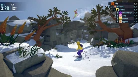 Lonely Mountains: Snow Riders — Screenshoty