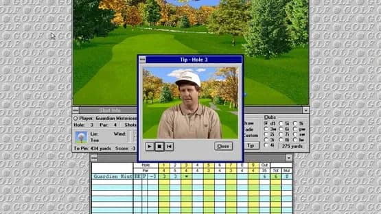 Microsoft Golf 2.0 — Screenshoty