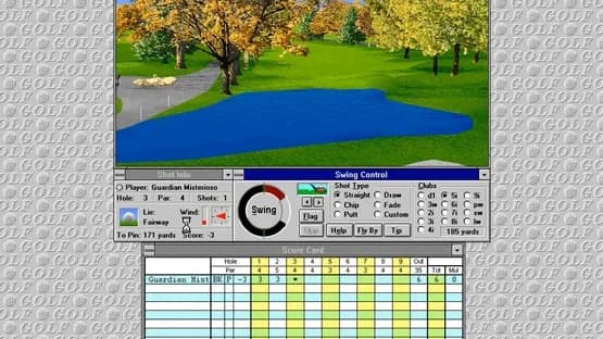 Microsoft Golf 2.0 — Screenshoty