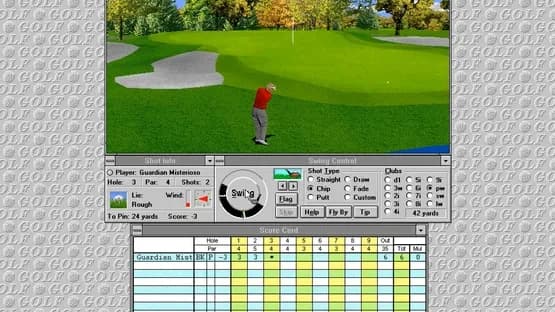 Microsoft Golf 2.0 — Screenshoty