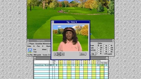 Microsoft Golf 2.0 — Screenshoty