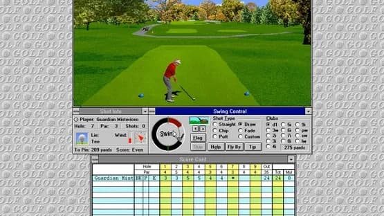 Microsoft Golf 2.0 — Screenshoty