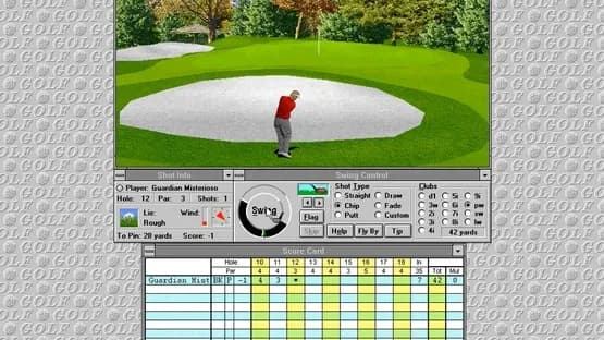 Microsoft Golf 2.0 — Screenshoty