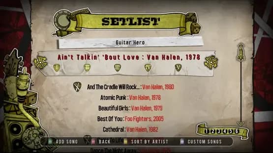 Guitar Hero: Van Halen — Screenshots