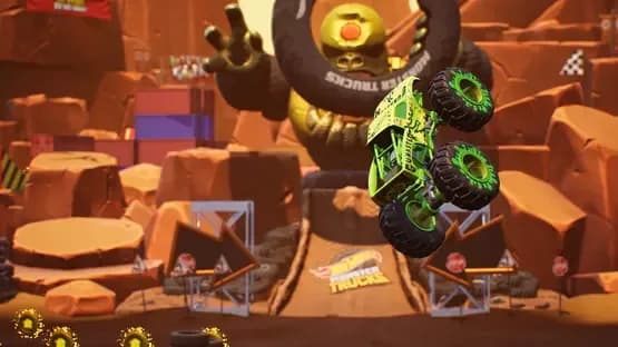 Hot Wheels Monster Trucks: Stunt Mayhem — Screenshoty