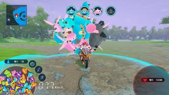 Neptunia Riders vs. Dogoos — Screenshoty