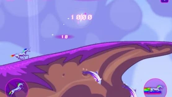 Robot Unicorn Attack — Screenshoty