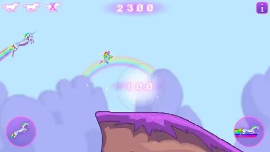 Robot Unicorn Attack — Screenshoty