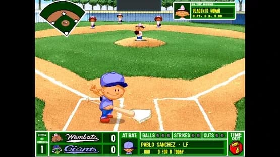 Backyard Baseball '97 — Screenshoty