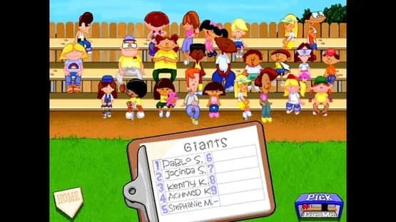 Backyard Baseball '97 — Screenshoty