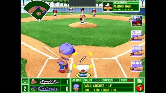 Backyard Baseball '97 — Screenshoty