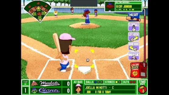 Backyard Baseball '97 — Screenshoty