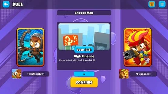 Bloons Card Storm — Screenshoty