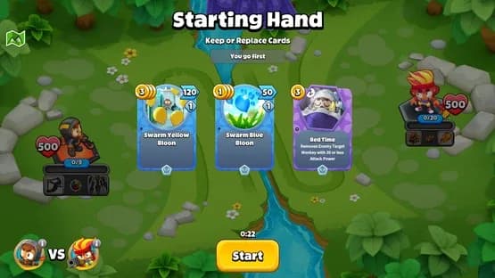 Bloons Card Storm — Screenshoty