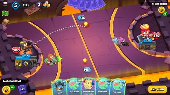 Bloons Card Storm — Screenshoty
