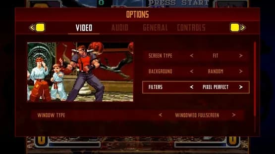 Rage of the Dragons NEO — Screenshoty
