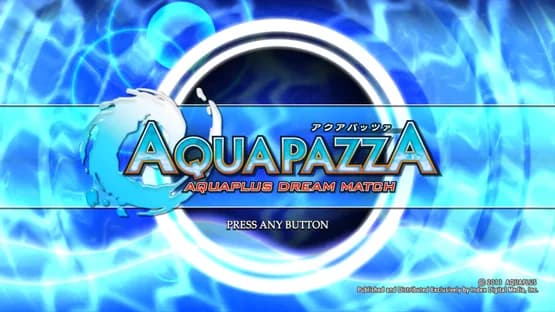 Aquapazza: Aquaplus Dream Match — Screenshoty