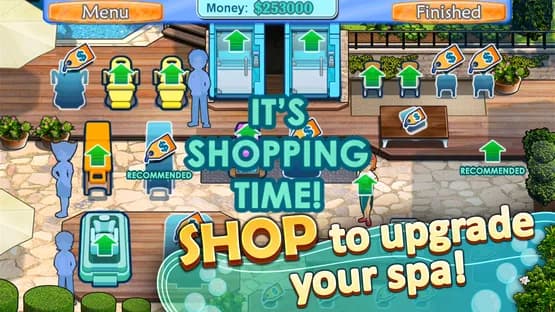 Sally's Spa — Screenshots