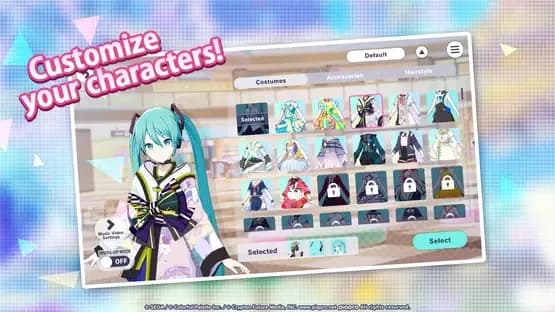 Hatsune Miku: Colorful Stage! — Screenshoty