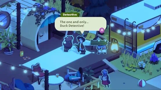 Duck Detective: The Ghost of Glamping — Screenshoty