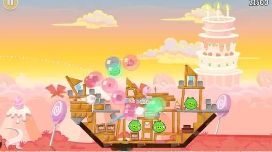 Angry Birds — Screenshoty