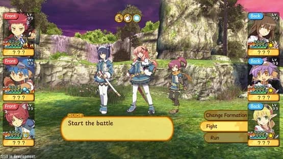 Class of Heroes 3: Remaster — Screenshoty