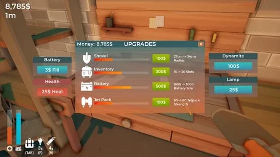 A Game About Digging A Hole — Screenshoty