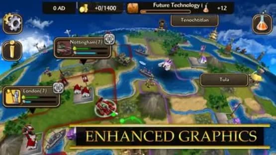 Sid Meier's Civilization Revolution 2 — Screenshoty