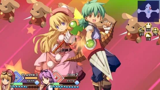 Ys vs. Trails in the Sky: Alternative Saga — Screenshoty
