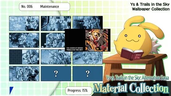 Ys vs. Trails in the Sky: Alternative Saga — Screenshoty