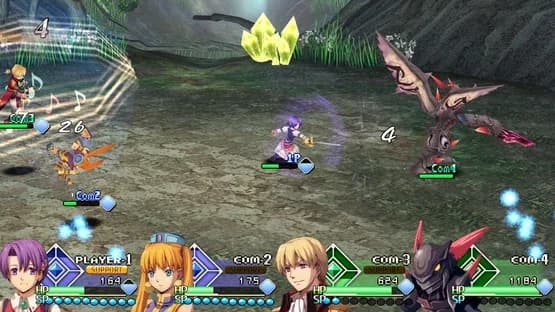 Ys vs. Trails in the Sky: Alternative Saga — Screenshoty