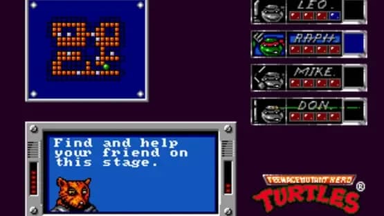 Teenage Mutant Ninja Turtles — Screenshoty