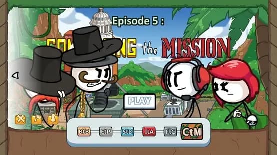 Henry Stickmin: Completing the Mission — Screenshoty