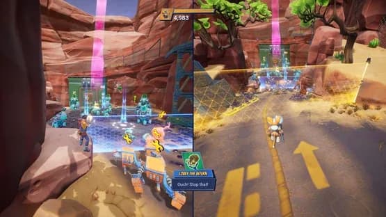 Chip ‘n Clawz vs. The Brainioids — Screenshoty