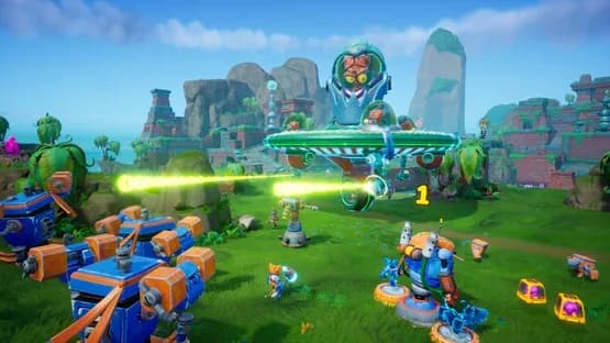 Chip ‘n Clawz vs. The Brainioids — Screenshoty