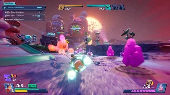 Chip ‘n Clawz vs. The Brainioids — Screenshoty