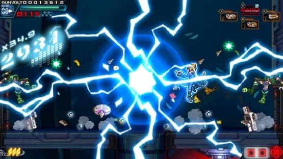 Azure Striker Gunvolt Trilogy Enhanced — Screenshoty