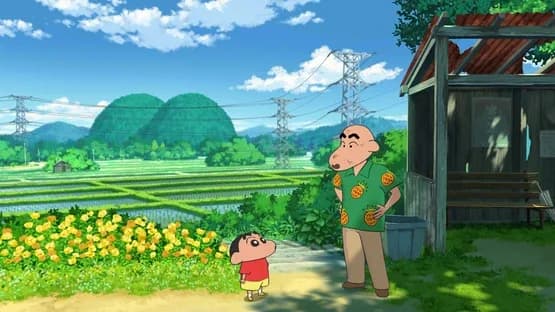 Shin-chan: Shiro and the Coal Town — Screenshoty